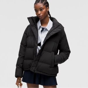 Lululemon Wunder Puff Jacket black size 4